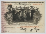 Numismática Alemanha - Cédula do Pós Guerra e Inflacionário. Fez parte de importante coleção europeia.
Vale ressaltar que será apregoada individualmente. Não catalogamos as peças mas aconselhamos para maiores informações Deutsches Notgeld de Anton Geiger, 1918-21 e 1914-15 de Hans Jurg
Grande oportunidade para possibilidade de peças inéditas, raras e belas. Aconselhamos análise apurada!!
100.000 Marcos, 1923 - Fábrica de MáQUINAS Kurt - Köln, oportunidade!