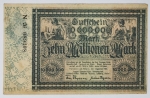 Numismática Alemanha - Cédula do Pós Guerra e Inflacionário. Fez parte de importante coleção europeia.
Vale ressaltar que será apregoada individualmente. Não catalogamos as peças mas aconselhamos para maiores informações Deutsches Notgeld de Anton Geiger, 1918-21 e 1914-15 de Hans Jurg
Grande oportunidade para possibilidade de peças inéditas, raras e belas. Aconselhamos análise apurada!!
10 Milhões de Marcos - Hamborn am Rhein - 1923