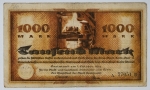 Numismática Alemanha - Cédula do Pós Guerra e Inflacionário. Fez parte de importante coleção europeia.
Vale ressaltar que será apregoada individualmente. Não catalogamos as peças mas aconselhamos para maiores informações Deutsches Notgeld de Anton Geiger, 1918-21 e 1914-15 de Hans Jurg
Grande oportunidade para possibilidade de peças inéditas, raras e belas. Aconselhamos análise apurada!!
1000 Marcos - Dortmund - 1922