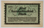 Numismática Alemanha - Cédula do Pós Guerra e Inflacionário. Fez parte de importante coleção europeia.
Vale ressaltar que será apregoada individualmente. Não catalogamos as peças mas aconselhamos para maiores informações Deutsches Notgeld de Anton Geiger, 1918-21 e 1914-15 de Hans Jurg
Grande oportunidade para possibilidade de peças inéditas, raras e belas. Aconselhamos análise apurada!!
500 Marcos, 1923 - Düsseldorf - Peça cotada em 15 euros, vide anotação à lápis.