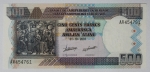 Burundi - 500 Francs/Amafaranga - 2007 - Flor - PM 38cm