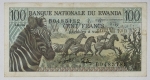 Rwanda - 100 Francos - 1978 - Bem cotada