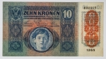 Áustria - Hungarische Bank, 1915 - 10 Kronen/10 Korona