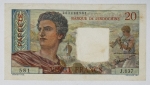 Tahiti - Vinte Francos, Papeete - Rara, 1963 - P21C