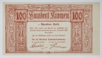 Áustria - 100 Kronen, 1918 - Primeira Guerra, impecável