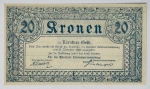Áustria - 20 Kronen - 1918 - Primeira Guerra - Impecável