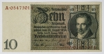 Alemanha - 10 Reichsmark - 1929 - Perfeita