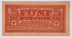 Alemanha - 5 Reichspfennig - Período Nazista para o Exército Alemão - Rara.
Item não promove ou glorifica violência ou intolerância racial. Está à venda apenas para fins de preservação da memória histórica. Organização do leilão não faz apologia a quaisquer movimentos políticos ou ideológicos, e repudia qualquer ideologia de cunho racista.
