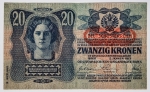 Áustria - 20 Kronen - Viena, 1913