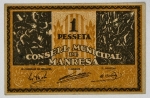 Espanha - 1 Pesseta de Manresa