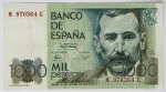 Espanha - 1000 Pesetas, 1979