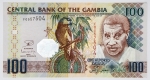 Gâmbia - 100 Dalasis, 2001-2005 - Linda cédula