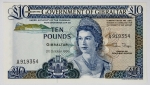 Gibraltar - 10 Pounds, 1986 - P 22 - Alta cotação