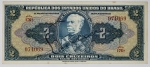 Brasil - 2 Cruzeiros - Lindamente autografada - C014, 1944