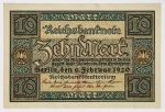 Alemanha - 10 Marcos, 1920 - Berlin
