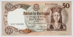 Numismática Portugal - 50 Escudos, 1964 - Linda cédula