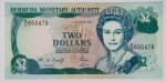 Bermudas - 2 Dollars, 1997 - Flor