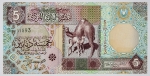 Líbia - 5 Dinars