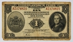 Índia Holandesa - 1 Rúpia - 1943 - Florim