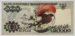 Indonésia - 20.000 Rúpias, 1992