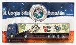Modelismo - Caminhão - Magnífico exemplar de origem alemã com grande riqueza de detalhes - Peça promocional, não se encontra à vendam tornando-se assim rara e com grande procura por colecionadores. Escala 1:87 HO - Oportunidade! São Jorge.