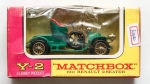 Modelismo - Matchbox -  embalagem original - Made in England - Escala 40:1 - 1911 - Renault - 2 Seater