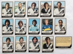 Figurinhas - Cards Ping-Pong - Estimadas peças do futebol brasileiro - Grande procura e cotação crescente - 65x90mm - Final dos anos 70-1979 até 1980 - Peças já com mais de 50 anos!! Oportunidade. Atenção, aconselhamos análise apurada. A.A. Ponte Preta - 15 peças