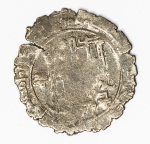 Numismática - Peça bizantina em prata baixa  - 25mm e 3,2g