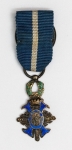 Militaria - Medalha Al Merito Civil - 45x12mm, com a fita