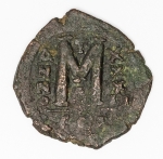 Numismática Império Bizantino - Século 5/6 a 12 - Trachy coin - Adquirida em leilão na Slovenia - Oportunidade ainda por ser devidamente estudada e classificada - 32mm e 16,6g