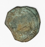 Numismátics - Império Islâmico (Medieval) - Século 7/8 - Adquirida em leilão na Slovenia - Não foram limpas, preservando a forma como foi encontrada - 18mm e 3,2g