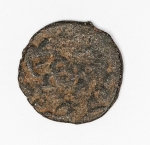 Numismátics - Império Islâmico (Medieval) - Século 7/8 - Adquirida em leilão na Slovenia - Não foram limpas, preservando a forma como foi encontrada - 13mm e 0,6g