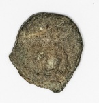 Numismátics - Império Islâmico (Medieval) - Século 7/8 - Adquirida em leilão na Slovenia - Não foram limpas, preservando a forma como foi encontrada - 14mm e 1,9g