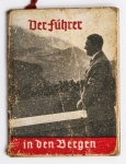 Militaria Alemanha - II Guerra - Rara peça para colecionador avançado - Foram vendidos para arrecadar fundos para o partido nazista e eram colecionados pelo povo alemão - Mini Livro, 5x3,5cm - 1940 - 36pp - Fartamento ilustrado - Alemanha na Noruega