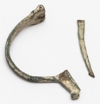 Curiosidade Fíbula Romana - 5,5x3,5cm e 9,8g - Peça milenar 