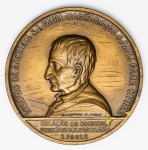Numismática Brasil - Medalha IV Centenário Anchietano, 1534-1934 - Oblação da Sociedade Numismática Brasileira, São Paulo - 60mm e 118,2g - K. Prober 1P