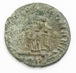 Numismática - Peça para estudo e devida classificação proveniente de acumulação - O antigo proprietário adquiriu peças por toda a Europa, porém nunca as classificou, apenas agrupava. Aconselhamos análise apurada. Boa sorte!! Acreditamos que romana. 1,2g - 14mm.  