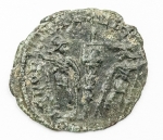 Numismática - Peça para estudo e devida classificação proveniente de acumulação - O antigo proprietário adquiriu peças por toda a Europa, porém nunca as classificou, apenas agrupava. Aconselhamos análise apurada. Boa sorte!! Acreditamos que romana - 1g e 14mm