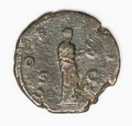 Numismática - Peça para estudo e devida classificação proveniente de acumulação - O antigo proprietário adquiriu peças por toda a Europa, porém nunca as classificou, apenas agrupava. Aconselhamos análise apurada. Boa sorte!! Acreditamos que romana. 10,8g e 27mm