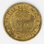 Numismática British West Africa - 2 Shillings, 1938 A - KM 24 - Cupro Niquel - 28,5mm