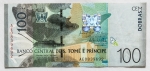 Numismática São Tomé e Principe - Cem dobras, 2018