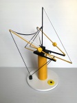 Escultura abstrata feita de madeira com detalhes nas cores branco, preto e amarelo com belos acabamentos. Obra única, assinado HDG no fundo. Dimensões: 42 cm x 22 cm x 32 cm. Recentemente, descobri minha paixão por criar esculturas abstratas, utilizando hastes de madeira e diversos tipos de materiais. Cada peça é uma combinação única de formas e cores, onde a simplicidade do material encontra a complexidade da criatividade. Meu trabalho busca criar composições artísticas que instigam a imaginação e despertam novas perspectivas.