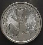 ITALIA - 1/4 EURO - 2025 - XXV JOGOS OLIMPICOS DE INVERDO DE MILÃO - MASCOTE - FC