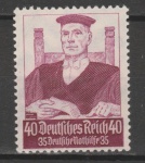 ALEMANHA REICH - 1934 SELO NOVO COM GOMA - TRABALHADORES