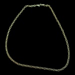 Corrente em Ouro 18kl, elos estilo Cartier, pesando 15.66g e medindo 65cm. Muito bonita!