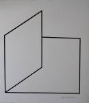 Sérvulo Esmeraldo, Composição, Gravura H.C, 70x67cm, sem moldura