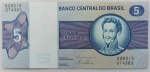 LOTE CONTENDO 1 CEDULA DE 5 CRUZEIROS - C136 - SOB/FE - ITEM NO ESTADO CONFORME FOTOS