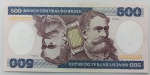 LOTE CONTENDO 1 CEDULA DE 500 CRUZEIROS - C160 - FE - ITEM NO ESTADO CONFORME FOTOS