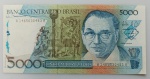 LOTE CONTENDO 1 CEDULA DE 5.000 CRUZADOS - C195 - SOB/FE - ITEM NO ESTADO CONFORME FOTOS