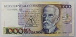 LOTE CONTENDO 1 CEDULA DE 1 CRUZADO NOVO - C198 - SOB/FE - ITEM NO ESTADO CONFORME FOTOS